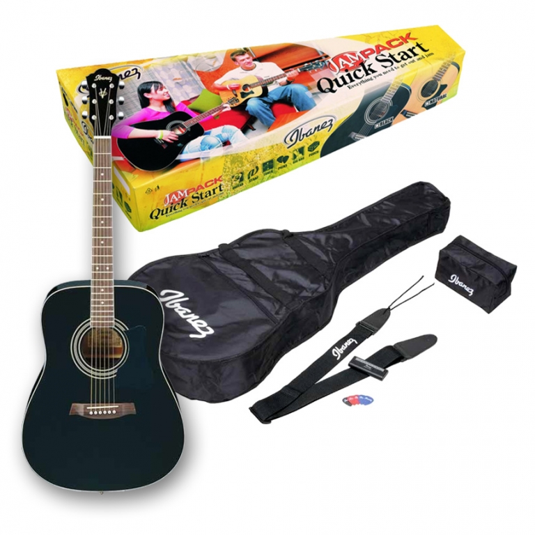 Akustična Gitara Ibanez V50NJP-BK