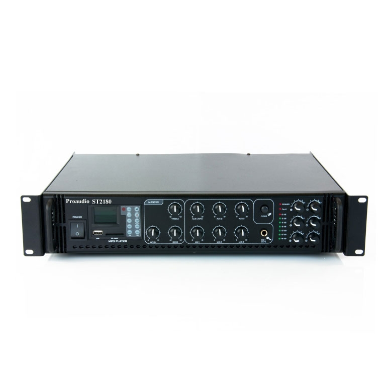 Pojačalo 100V PRO Audio 6 Zona PROFESIONAL 360W