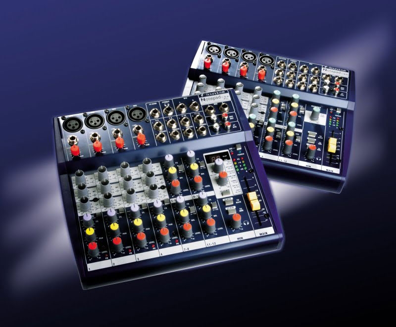 Mikseta Soundcraft Notepad 124
