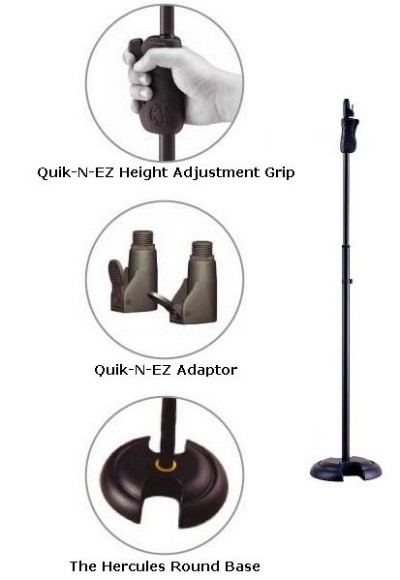 Hercules MS201B stalak za mikrofon