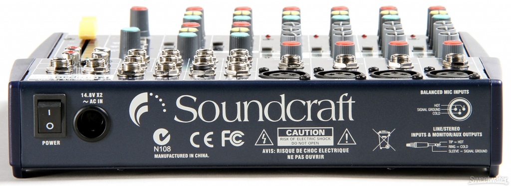 Mikseta Soundcraft Notepad 124