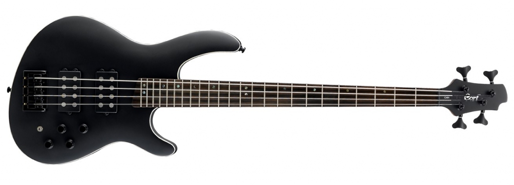 Bas gitara Cort C4H BKS