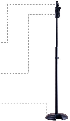 Hercules MS201B stalak za mikrofon