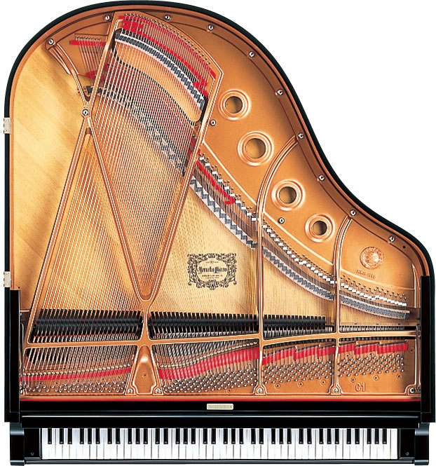 Polukoncertni klavir Yamaha C1X Polished Ebony