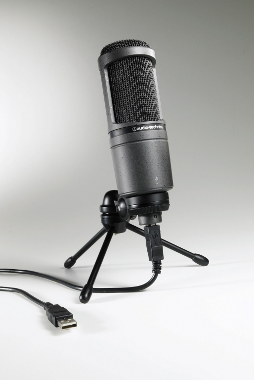 Kardioidni kondenzatorski mikrofon Audio-Technica AT2020 USB